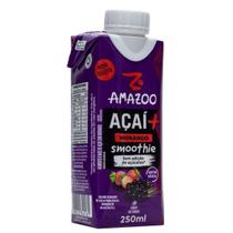 Suco De Açaí + Morango Zero 250ml Amazoo