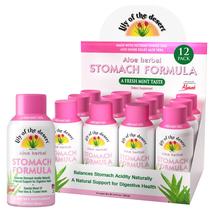Suco de Aloe Vera, Fórmula Estomacal de Lírio do Deserto 60mL x12