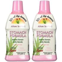 Suco de Aloe Vera, fórmula estomacal de lírio do deserto, 946 ml