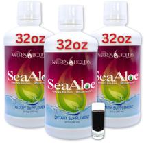 Suco de Aloe Vera SeaAloe Nature's Liquids Oceanic Elixir 960ml Suco de Aloe Vera SeaAloe Nature's Liquids Oceanic Elixir 960ml