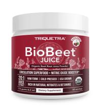 Suco de beterraba Triquetra Health BioBeet Black Cherry 50 porções Suco de beterraba Triquetra Health BioBeet Black Cherry 50 porções