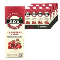 Suco De Cranberry & Romã Juxx 40% Suco 1L (12 Unidades)