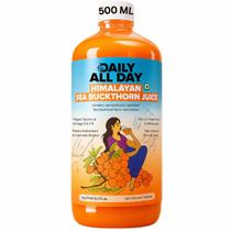 Suco de Espinheiro Marítimo Daily All Day 500ml Suplemento Líquido Suco de Espinheiro Marítimo Daily All Day 500ml Suplemento Líquido