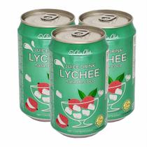 Suco De Lichia Com Nata De Coco 315ml (Kit com 3) Chinchin