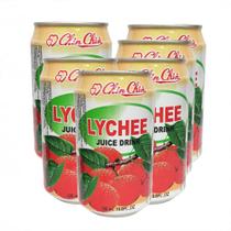 Suco De Lichia em Lata 320ml Chin Chin ( Kit com 6)