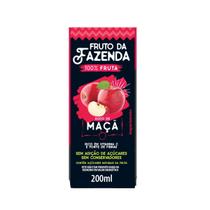 Suco De Maçã Fruto Da Fazenda 100% Superbom 200ml