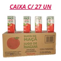 SUCO DE MAÇÃ YAKULT 200ml Caixa com 27 un SUCO DE MAÇÃ YAKULT 200ml Caixa com 27 un