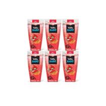 Suco de Morango Kapo Del Valle 200ml kit com 6 unidades