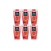 Suco de Morango Kapo Del Valle 200ml kit com 6 unidades Suco de Morango Kapo Del Valle 200ml kit com 6 unidades