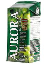 Suco de uva aurora branco integral 200ml tp (cx c/ 24 un)