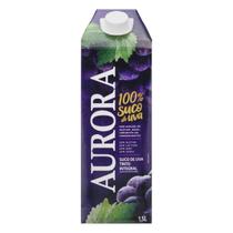 Suco de Uva Aurora Tinto Integral Tetra Pak 1,5L Suco de Uva Aurora Tinto Integral Tetra Pak 1,5L