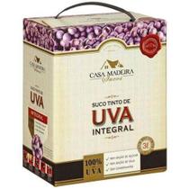 Suco de Uva Bag In Box Casa Madeira 3L