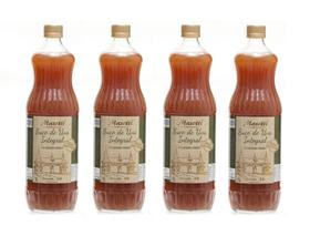 Suco de Uva Branca Niágara 1L Masotti Kit 4 unid