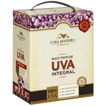Suco de Uva Integral Casa Madeira Bag In Box 3L