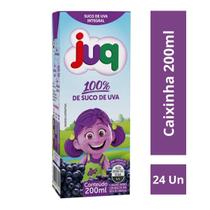 Suco de Uva Integral JUQ 200ml Caixa C/24 Unidades Suco de Uva Integral JUQ 200ml Caixa C/24 Unidades