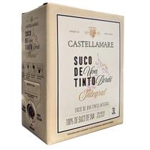 Suco de Uva Integral Tinto 100% Uva Bordô Castellamare 3L Suco de Uva Integral Tinto 100% Uva Bordô Castellamare 3L