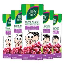 Suco de uva - life mix kids - pack 6 un