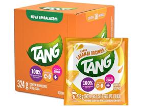 Suco em Pó Tang Refresco Laranja Docinha 18g - 18 Unidades