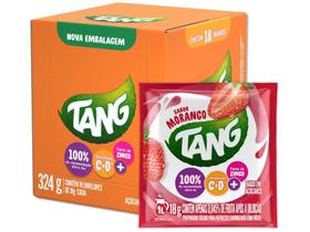 Suco em Pó Tang Refresco Morango 18g - 18 Unidades Suco em Pó Tang Refresco Morango 18g - 18 Unidades
