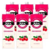 Suco Juxx Funcionais de Cranberry 1l 6 Unidades