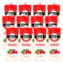 Suco Juxx Funcionais de Cranberry com Morango 1l 12un