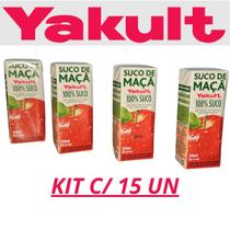 Suco Maçã Natural Yakult Sem Glúten 15 unidades