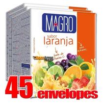 Suco Magro Diet Zero Açucar 03 Caixas - Total 45 envelopes sabores sortidos