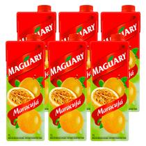 Suco Maguary Néctar de Maracujá 1l 6 Unidades