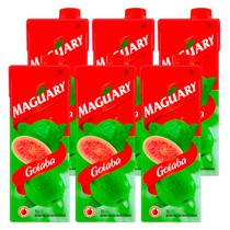 Suco Maguary Néctar Sabor Goiaba 1l 6 Unidades