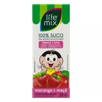 Suco Morango e Maçã Turma da Mônica Life Mix 200ml
