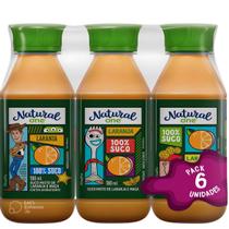 Suco Natural One Laranja e Maçã Pack 6 Garrafas 180ml Cada Suco Natural One Laranja e Maçã Pack 6 Garrafas 180ml Cada