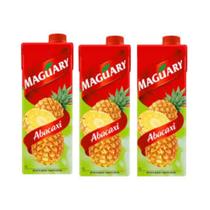 Suco Néctar de Abacaxi Maguary 1L - Kit 3 Unidades Suco Néctar de Abacaxi Maguary 1L - Kit 3 Unidades