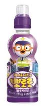 Suco pororo bebida frutas coreana mirtilo blueberry 226ml