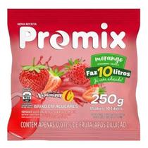 Suco Refresco Em Pó Promix Sabor Morango F 10 Litros