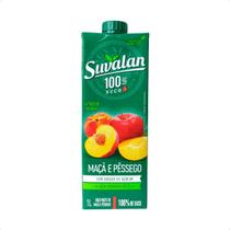 Suco suvalan misto maca e pessego 1l-tampa rosca