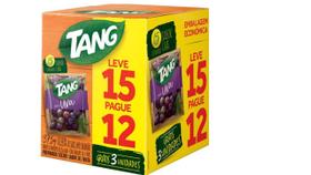 Suco Tang Refresco Em Pó 25g Sabor Uva Kit 15 Unidade