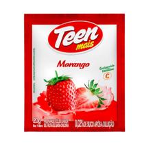 Suco teen morango 225 g caixa com 15 unidades de 15 g Suco teen morango 225 g caixa com 15 unidades de 15 g