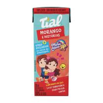 Suco Tial 100% Maria Clara & JP Morango e Pera 200ml - Embalagem com 24 Unidades