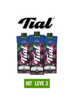 Suco tial 100% uva 1l - kit 3 unidades