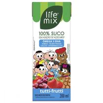 Suco Turma da Mônica Tutti Frutti Life Mix 200ml