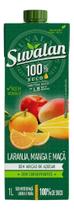 Suco Zero Açúcar E Conservante Maçã Manga Laranja Suvalan 1l