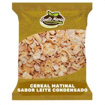 Sucrilhos Corn Flakes Sabor Leite Condensado Cereal Matinal 1kg - Santa Maria