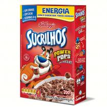 Sucrilhos Power Pops Sabor Chocolate Kullogg's 200g Sucrilhos Power Pops Sabor Chocolate Kullogg's 200g