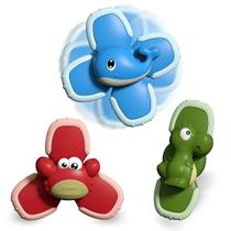 Suction Spinner Top Toys KINGOU para crianças Baby Finger