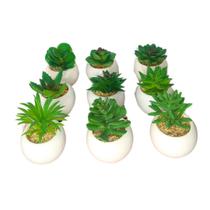 Suculenta Artificial Mini Vaso Redondo