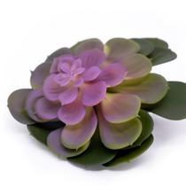 Suculenta Planta Artificial 14x16 Verde e Rosa F04 - D'Rossi Suculenta Planta Artificial 14x16 Verde e Rosa F04 - D'Rossi