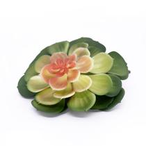 Suculenta Planta Artificial Verde e Vermelho 14x16 F04 - D'Rossi Suculenta Planta Artificial Verde e Vermelho 14x16 F04 - D'Rossi