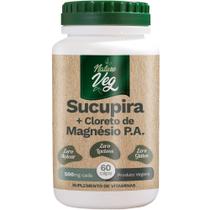 Sucupira + Cloreto De Magnésio P.A. (Produto Vegano) 60 Cápsulas 500mg - Nature Veg