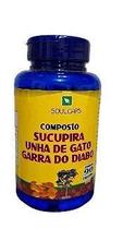 Sucupira+unha de gato+garra do diabo 90caps 680mg soulcaps Sucupira+unha de gato+garra do diabo 90caps 680mg soulcaps