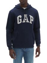 Sudadera con Capucha GAP Logo Fleece para Hombre Tapestry Navy Sudadera con Capucha GAP Logo Fleece para Hombre Tapestry Navy